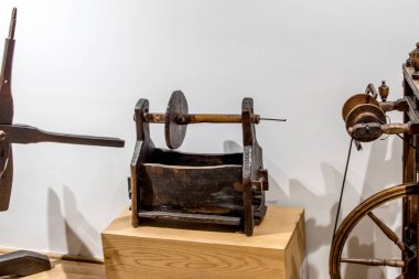 Eski ve eski ahşap değirmen