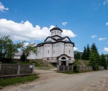 Sosov köyündeki Kutsal Üçlü Kilisesi. Sokolskaya Köyü, Rusya Bölgesi