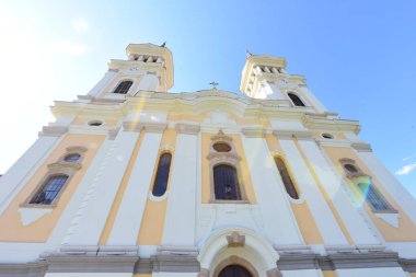 church of the holy trinity in the city of the old town of the capital of the most famous cities