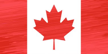 Mutlu Kanada Günü posteri. Vektör illüstrasyon tebrik kartı. Kanada akçaağacı beyaz arka planda bırakır. Kırmızı kağıt Kanada akçaağaç yaprağını kesti. 1 Temmuz kutlama arkaplanı