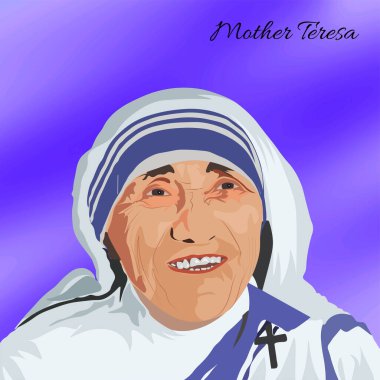 Download Mother Teresa Free Vector Eps Cdr Ai Svg Vector Illustration Graphic Art