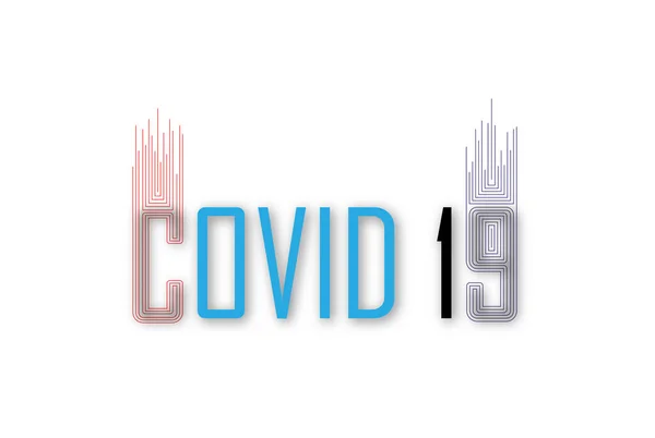 Covid Pandemic World Lockdown Due Corona Virus Illustration Vector Illustration — Stock Vector