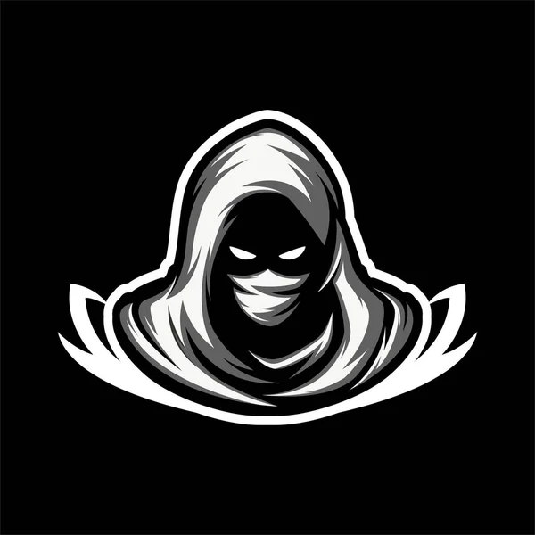 Suikastçı Savaş Maskotu Logosu Oyun VECTOR İSTİYONU