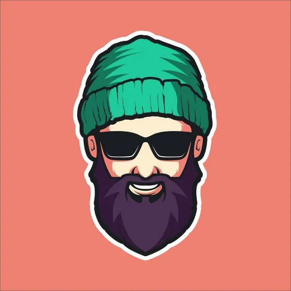 Gözlüklü Havalı Adam VECTOR SÜRÜLÜĞÜ