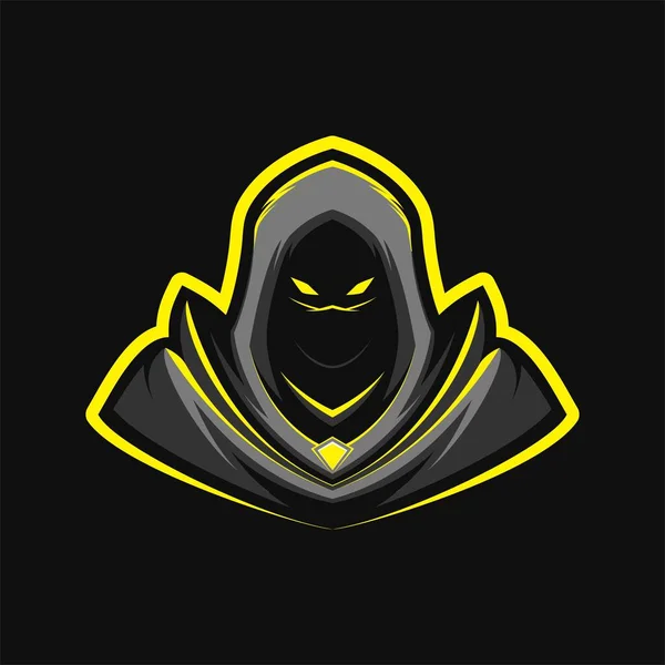 Assassin Warrior Mascot Logo Gaming Vector Illustration Stockillustration