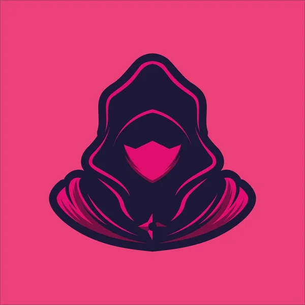 Suikastçı Savaş Maskotu Logosu Oyun VECTOR İSTİYONU