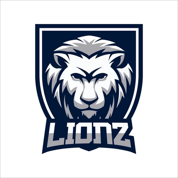 Lion SHIELD MASKOT Logo VECTOR SÜRETİMİ