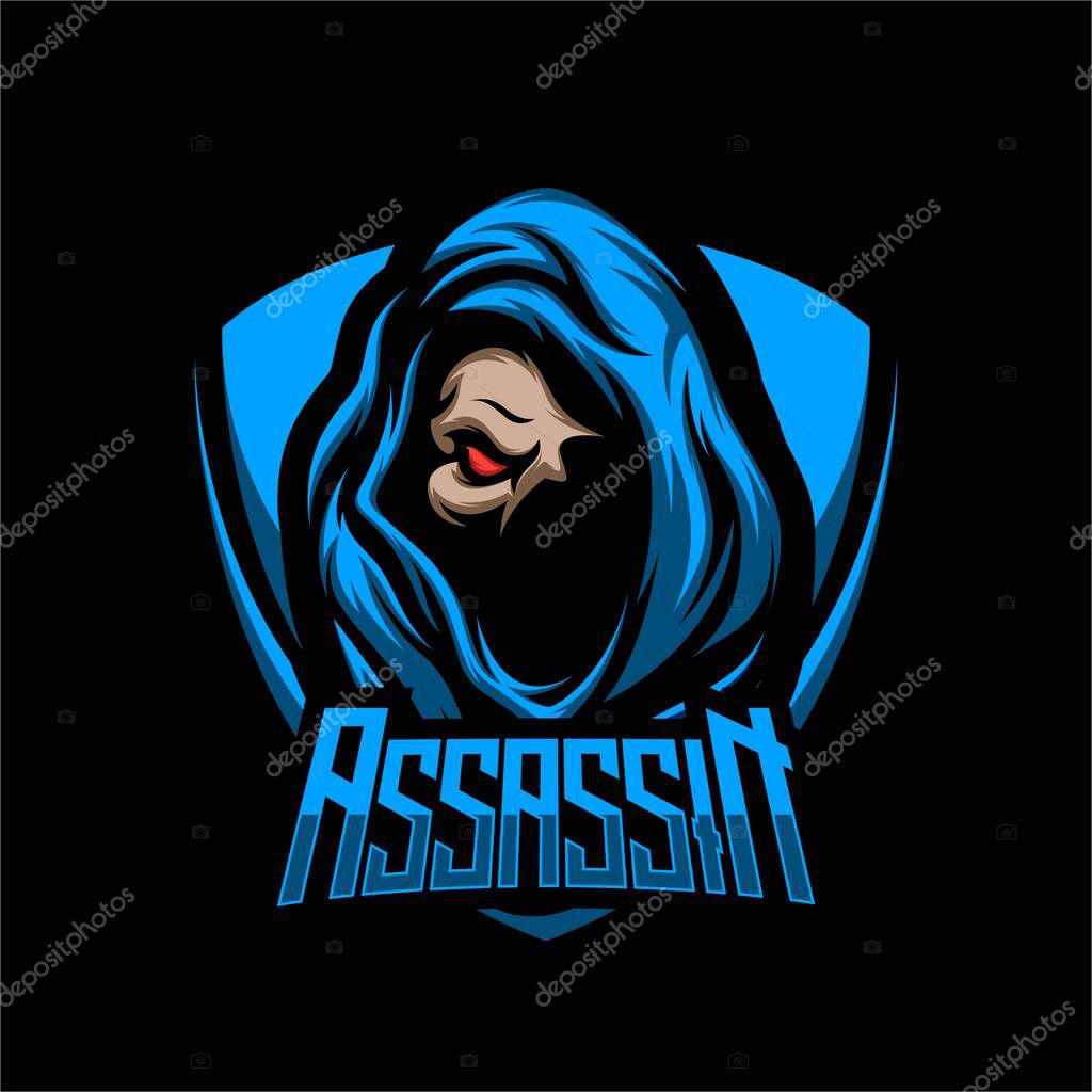 ASSASSIN HUNTER LOGO VECTOR