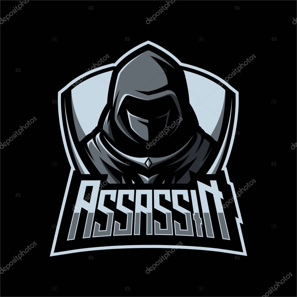 ASSASSIN MASCOT LOGO VECTOR