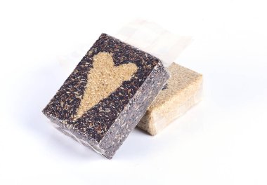 Doğal Organik Böğürtlen Pirinci vakum ambalajında