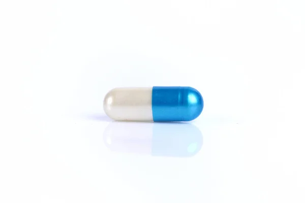 Capsule Pills Isolated White Background — Stock Photo, Image