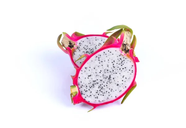 Dragon Fruit Isolated White Background — Stock Photo, Image