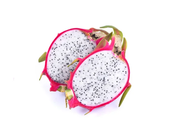 Dragon Fruit Isolated White Background — Stock Photo, Image