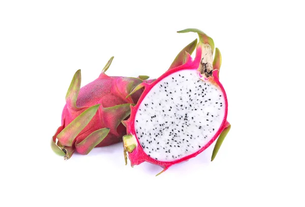 Dragon Fruit Isolated White Background — Stock Photo, Image