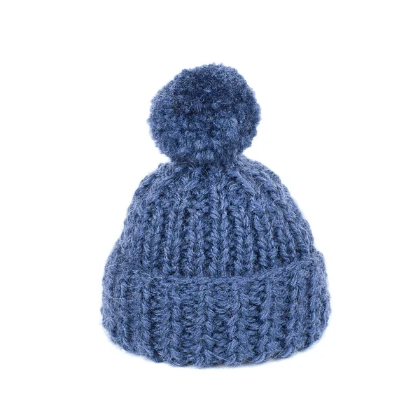 Puantiyeli mavi şapka.