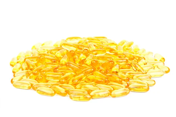 Omega Capsules Fish Oil — Stock Photo, Image