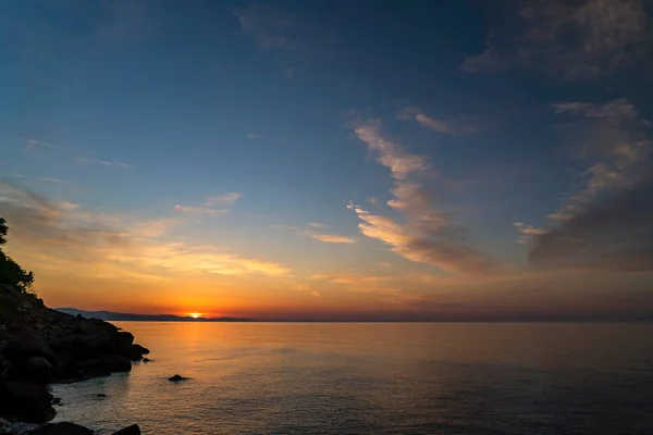 Sonnenaufgang Der Schwarzmeerküste — Stockfoto