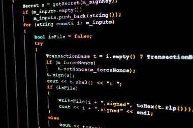 Ethereum 'un kaynak kodu, kripto para birimi ve akıllı sözleşmelerin yönetimi için dağıtılmış sözleşmeler sistemi. C + + ve Go 'da geliştirilen yenilikçi programlanabilir blok zinciri. Kaynak kodu aç
