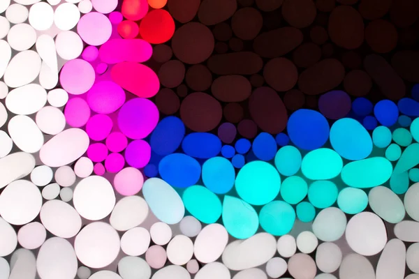 Разноцветный Фон Узором Основе Круглых Структур Яркий Фон Круглыми Структурами — стоковое фото
