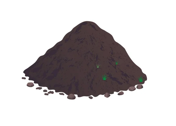 Pile of dirt Vector Art Stock Images | Depositphotos