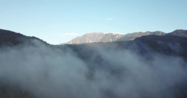 RANAU PARK 'ta KINABALU' daki hava görüntüleri. SABAH, BORNEO 'DA KALDI