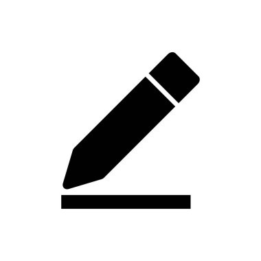 Simgeyi düzenle. Kalem simgesi. Simge vektörünü kaydet