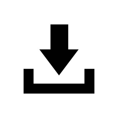 Simge indir. Vektör simgesi indiriliyor