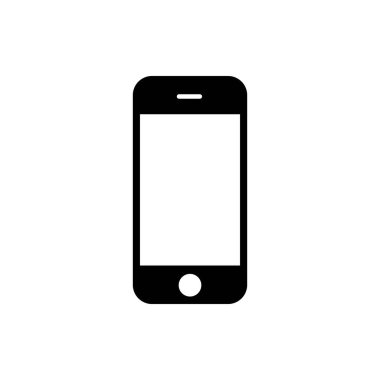 Telefon ikonu. Telefon vektör simgesi. Cep telefonu. telefon simgesi