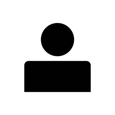 İnsanlar ikonu. Kişi simgesi. Kullanıcı vektör simgesi