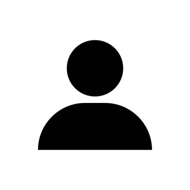 İnsanlar ikonu. Kişi simgesi. Kullanıcı vektör simgesi