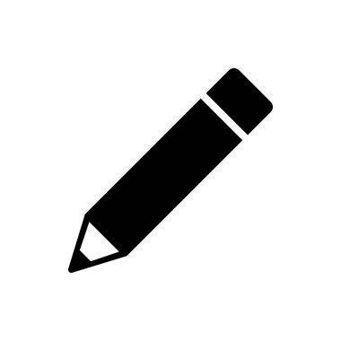 Kalem simgesi. Kalem vektör simgesi
