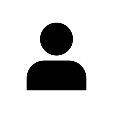 İnsanlar ikonu. Kişi simgesi. Kullanıcı vektör simgesi