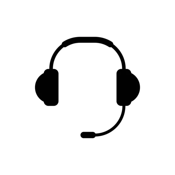 Kopfhörer Symbol Kopfhörer Ikone — Stockvektor