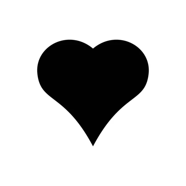 Ícone Cardíaco Ícone Vetor Cardíaco Como Ícone Vetorial Amor — Vetor de Stock