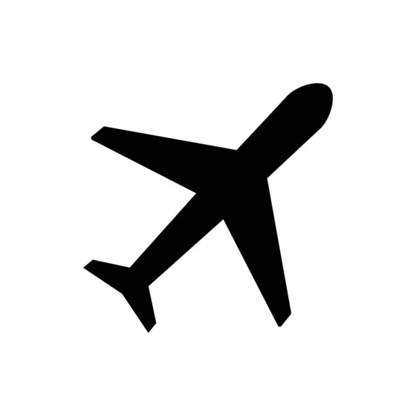 Flugzeug Symbol Ebenen Vektorsymbol Symbol Für Den Flugverkehr Reiselemente Illustrieren — Stockvektor