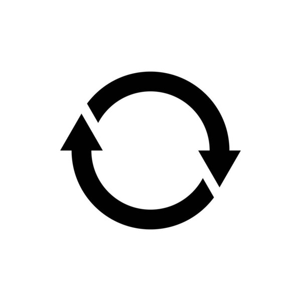 Refresh icon. Reload icon vector. Update icon.