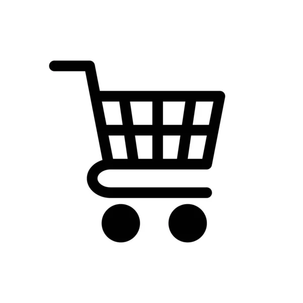 Simge vektör alışveriş. Alışveriş Sepeti simgesini