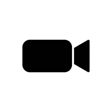 Video kamera simgesi. Video kamera vektör simgesi. Kamera Simgeleri. Film tabelası. Sinema