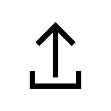 Simgeyi yükle. İşaret simgesini yükle. Gönderme düğmesi. Sembol yükle.