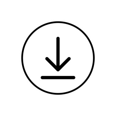 Simge indir. Vektör simgesi indiriliyor