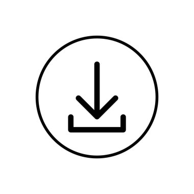 Simge indir. Vektör simgesi indiriliyor