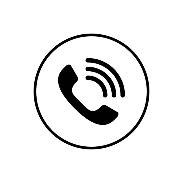 Κλήση Διάνυσμα Εικονίδιο Τηλεφωνικός Φορέας Εικονιδίου Κινητό Τηλέφωνο Τηλέφωνο Εικονίδιο — Διανυσματικό Αρχείο