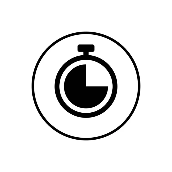 Time Icon Clock Icon Vector Time Vector Icon — 스톡 벡터