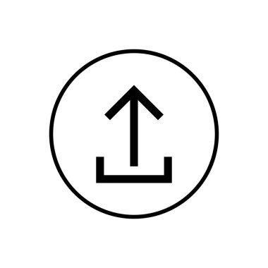 Simgeyi yükle. İşaret simgesini yükle. Gönderme düğmesi. Sembol yükle.