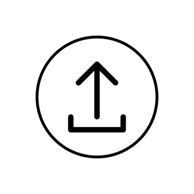 Simgeyi yükle. İşaret simgesini yükle. Gönderme düğmesi. Sembol yükle.