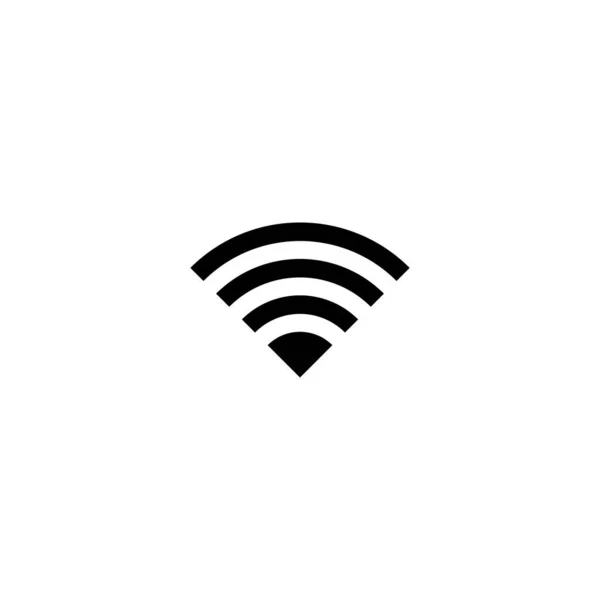 Wifi Simgesi Sinyal Vektör Simgesi Kablosuz Kablosuz Simgesi Veya Uzak — Stok Vektör