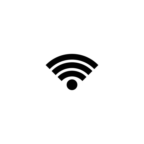 Wifi Simgesi Sinyal Vektör Simgesi Kablosuz Kablosuz Simgesi Veya Uzak — Stok Vektör