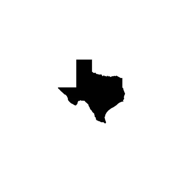 stock vector Texas map. Texas map icon. Texas symbol.