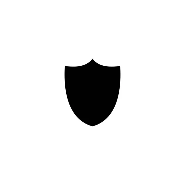 Значок Вектора Щита Вектор Значка Защиты Значок Вектора Безопасности — стоковый вектор