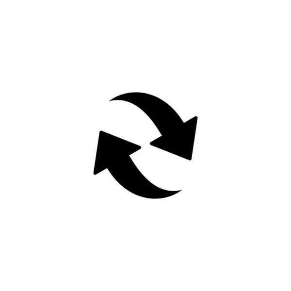 Symbol Aktualisieren Symbolvektor Neu Laden Symbole Aktualisieren — Stockvektor